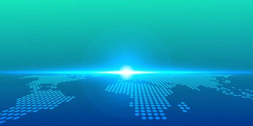 digital technology futuristic internet network ai vector image