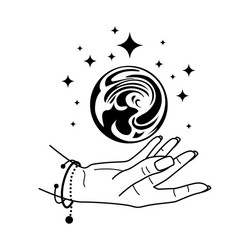 Crystal Ball Tattoo Vector Images (over 390)