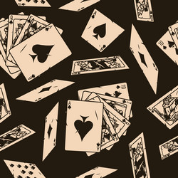 casino vintage seamless pattern vector