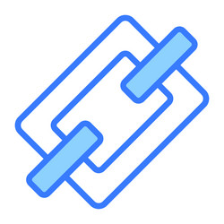 link icon user interface as a simple sign vector image