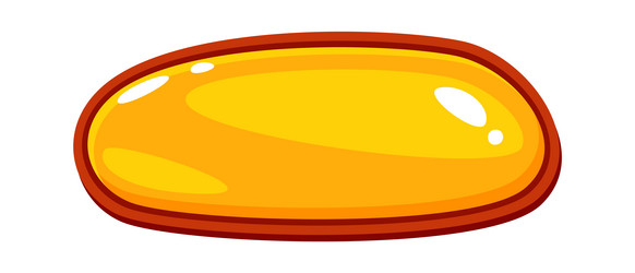 oval web game button vector image