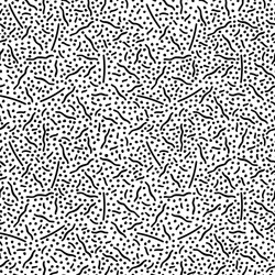 retro memphis pattern - seamless background vector image