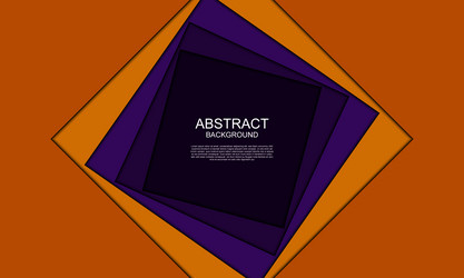 abstract papercut style overlapping layer vector image