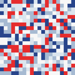 random colored abstract geometric mosaic pattern vector image