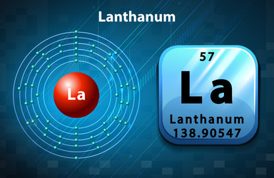 Periodic Table Element Lanthanum Vector Images (66)