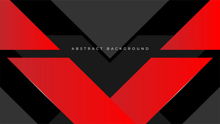 Dynamic Abstract Red and Black Background vector image