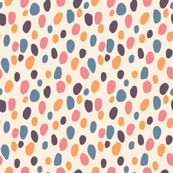 seamless pattern of multicolored abstract spots vector image
