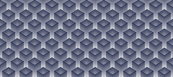 3d cubes seamless background abstract tiling vector image