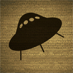 flat modern web button and space for your text vector image
