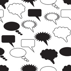 Communication seamless pattern Royalty Free Vector Image