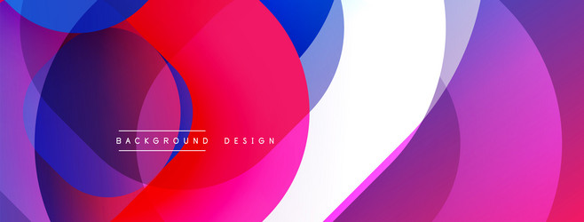 abstract background with layered translucent vector image