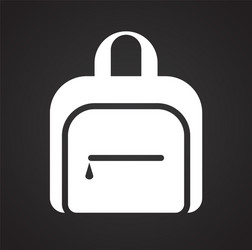 case icon on background for graphic and web design vector image