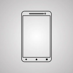 Tablet pc icon vector