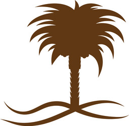 Date palm logo Royalty Free Vector Image - VectorStock