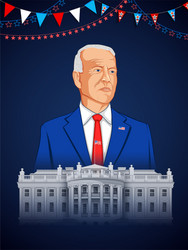 Joe Biden - Presidential Campaign Vector Image