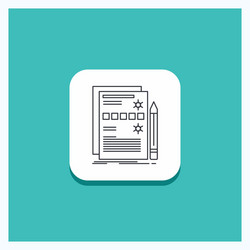 Round button for component data design hardware vector