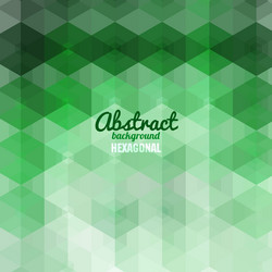 abstract hexagonal shape background for business vector