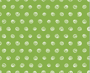 swirls on greenery background seamless pattern vector image