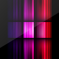 abstract background with colored lines on paper vector image