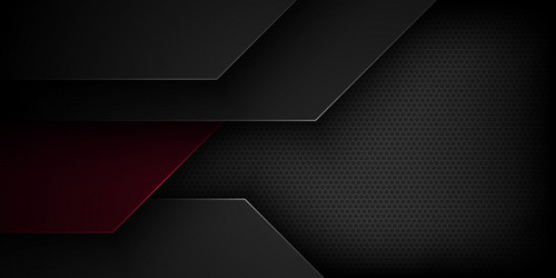 black abstract background with overlapping vector image