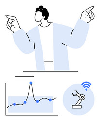 integrating robotics and data analysis for smart vector image