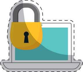 internet security related icons image vector image