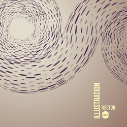 abstract background with circles vector image