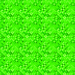 Diagonal square pattern background - green vector