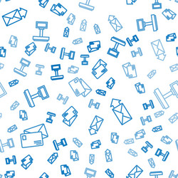 set line envelope and scale on seamless vector image