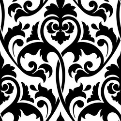 Elegant Damask Pattern vector image