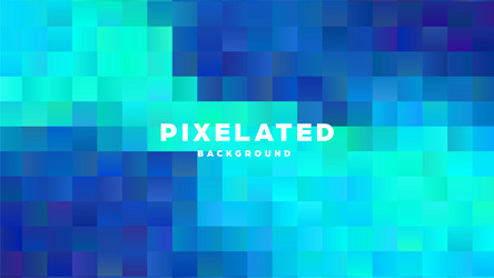 polygonal abstract background with squares vector image