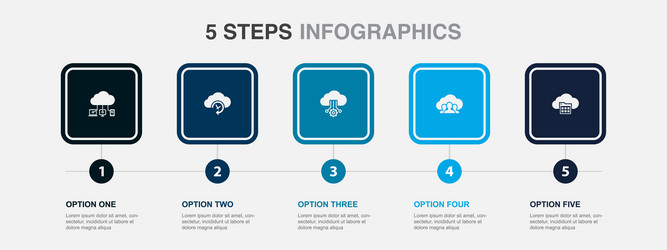 cloud computing backup platform public vector image