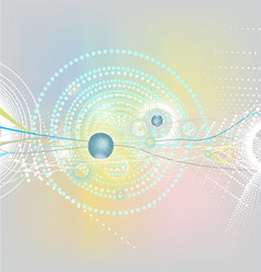 Dynamic Line Pattern Background vector image