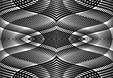 repeatable and tileable grid mesh zig-zag vector image