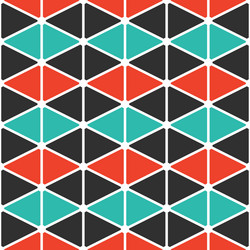 Triangular Geometric Pattern vector image