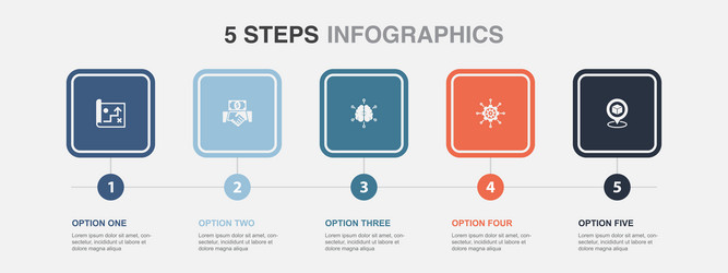 strategy map investment business intelligence vector