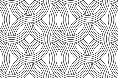 geometric seamless pattern with linear vector image