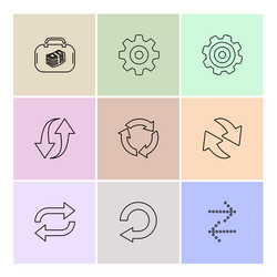 arrows directions pointer arrow user vector image