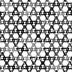 Geometric background with triangular chain vector