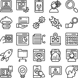 web and seo isolated icon which can easily vector image