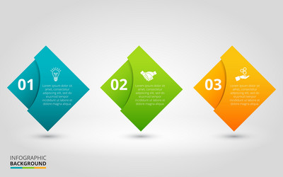 Elements for infographic vector