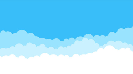 Clouds in sky Royalty Free Vector Image - VectorStock