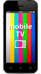 mobile tv vector