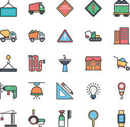 networking web user interface and internet 22 vector image