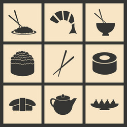 flat with shadow concept and mobile application vector image