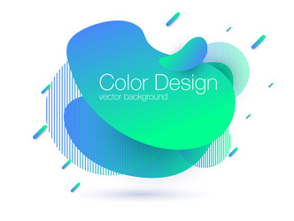 abstract blend background template for web site vector image