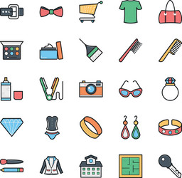 networking web user interface and internet 24 vector image