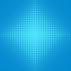 blue symmetrical halftone ellipse grid pattern vector