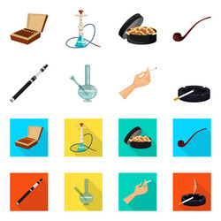 design refuse and stop symbol set vector image