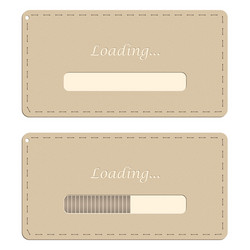 loading web design handmade vector image